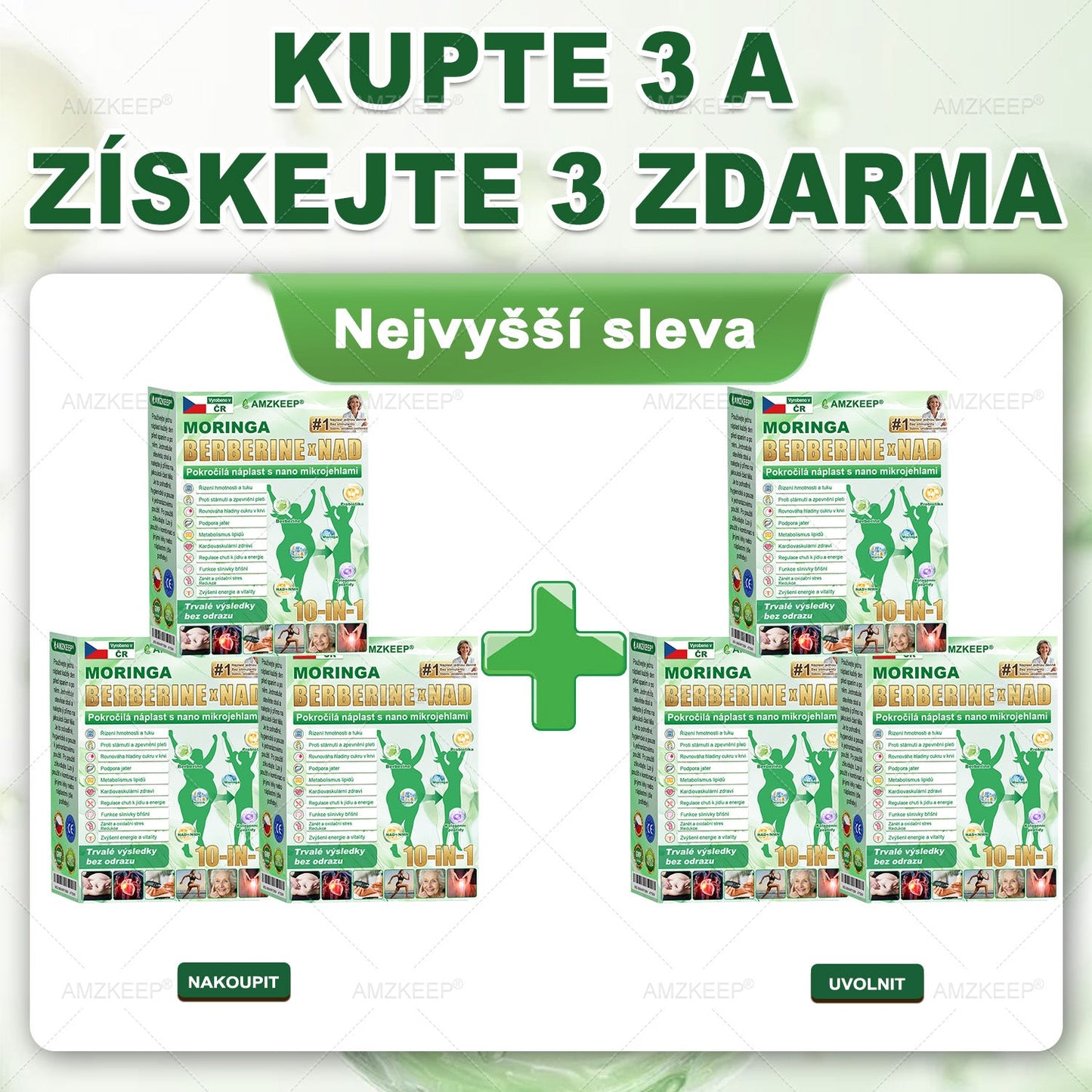 🔥 Odemčete si 50% vylepšení! Než se vrátíte do objednávky, přidejte si položku z 𝐀𝐌𝐙𝐊𝐄𝐄𝐏® a co nejdříve posuňte svou rutinu na další úroveň. ⏳ Tato překvapivá nabídka zmizí v okamžiku, kdy opustíte tuto stránku.
