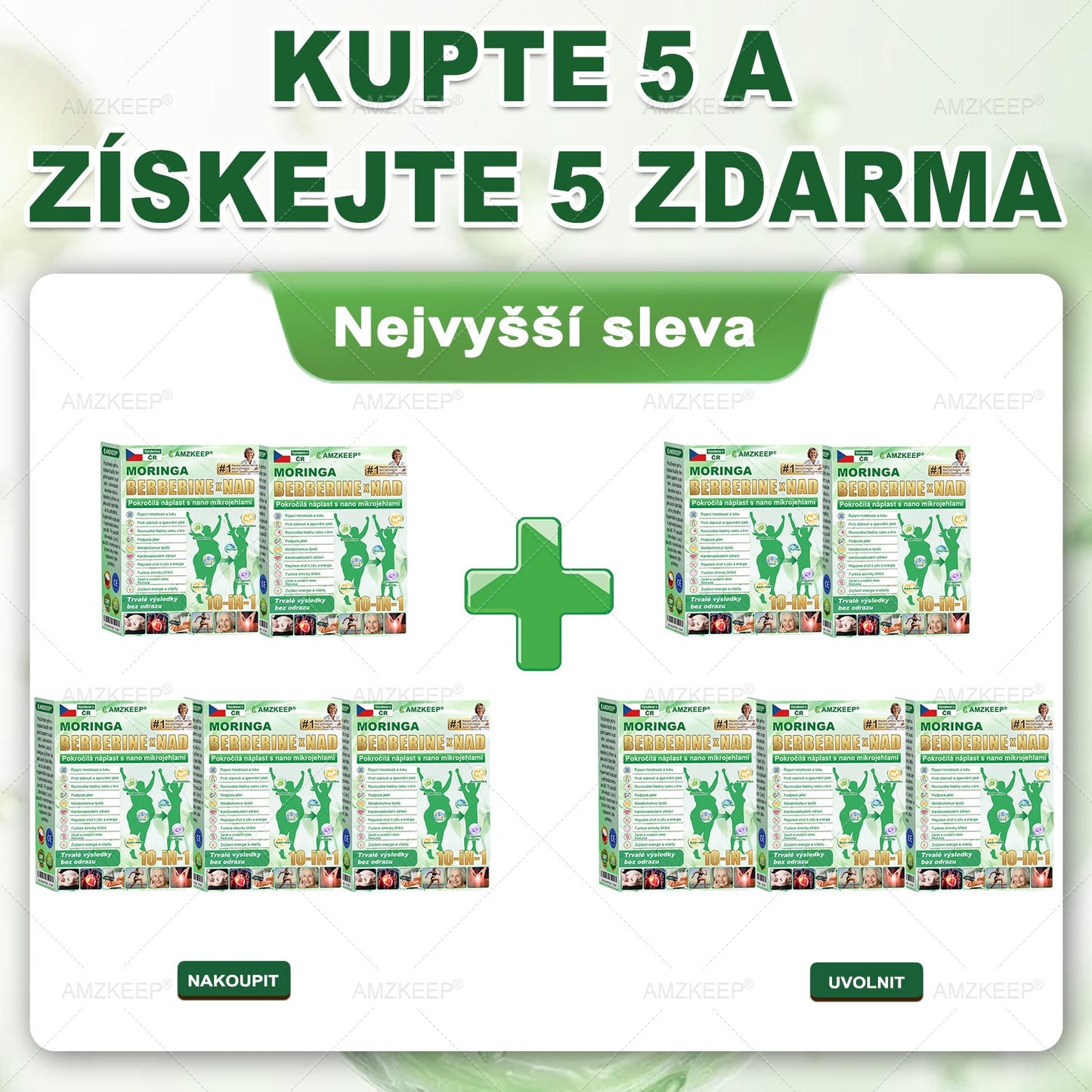 🔥 Odemčete si 50% vylepšení! Než se vrátíte do objednávky, přidejte si položku z 𝐀𝐌𝐙𝐊𝐄𝐄𝐏® a co nejdříve posuňte svou rutinu na další úroveň. ⏳ Tato překvapivá nabídka zmizí v okamžiku, kdy opustíte tuto stránku.
